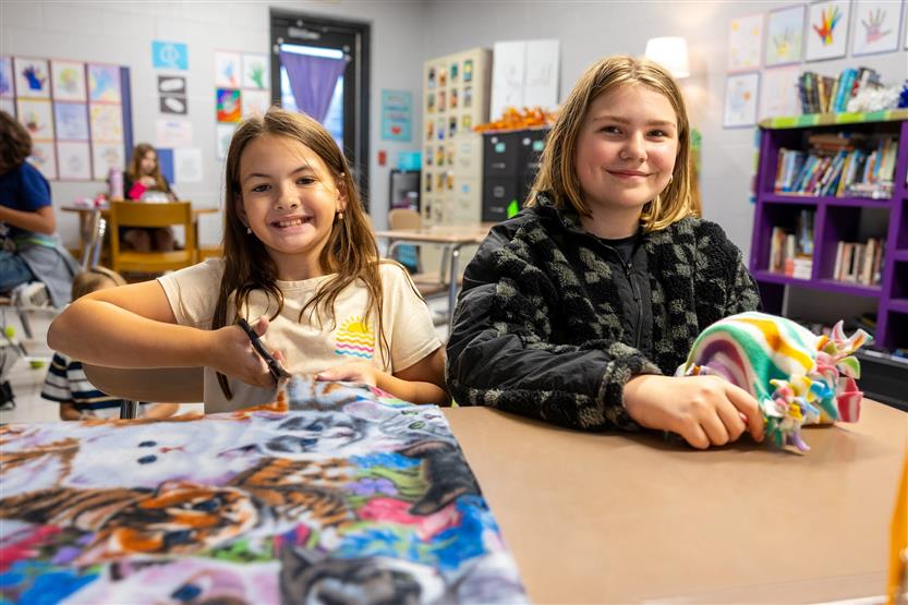 Students participate in the Generals Serve Club